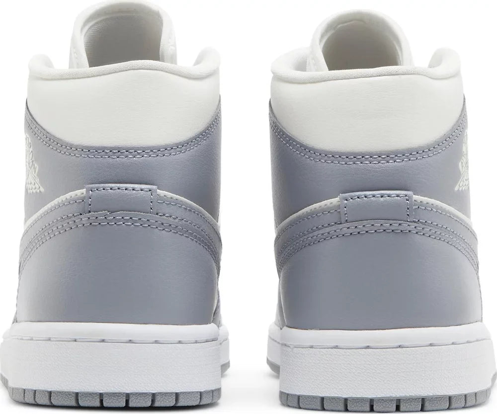 Nike Womens Air Jordan 1 Mid Sneakers - 'Stealth'