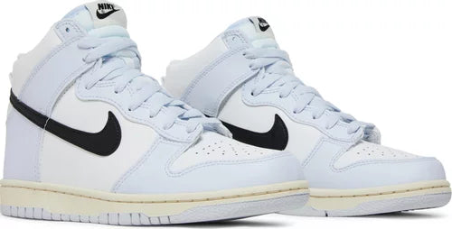 Nike Grade School Womens Dunk High Sneakers - 'Football Grey'