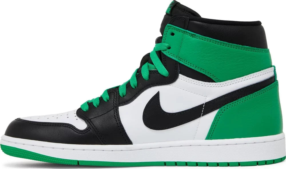 Nike Mens Air Jordan 1 Retro High OG Sneakers - 'Lucky Green'