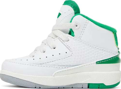 Nike Toddlers Air Jordan 2 Retro Sneakers - 'Lucky Green'