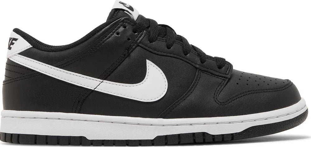 Nike Grade School Womens Dunk Low Sneakers - 'Black Panda 2.0'