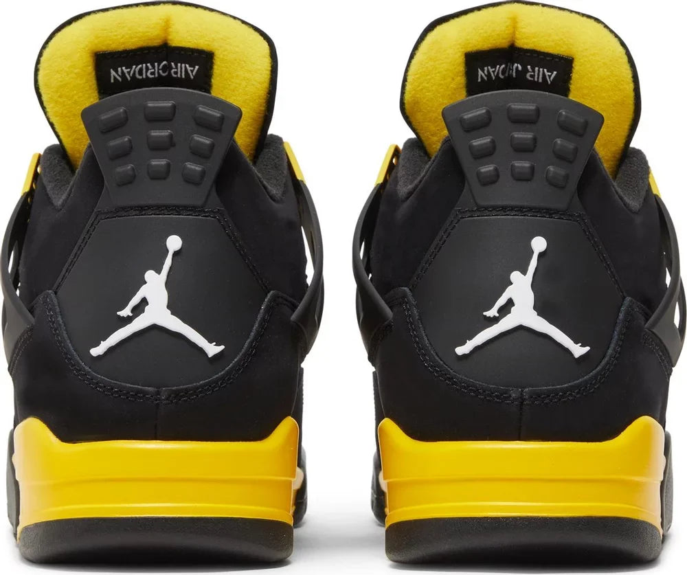 Nike Mens Air Jordan 4 Retro Sneakers - 'Thunder' 2023