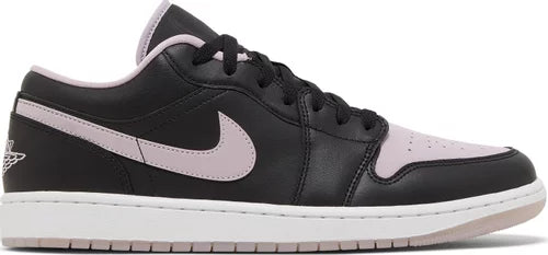 Nike Mens Air Jordan 1 Low SE Sneakers - 'Black Iced Lilac'