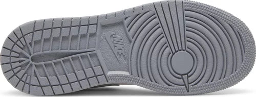 Nike Grade School Womens Air Jordan 1 Mid Sneakers - 'Vintage Grey'