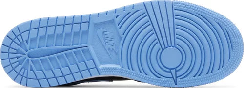 Nike Grade School Womens Air Jordan 1 Low Sneakers - 'University Blue'