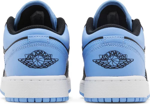 Nike Grade School Womens Air Jordan 1 Low Sneakers - 'University Blue'