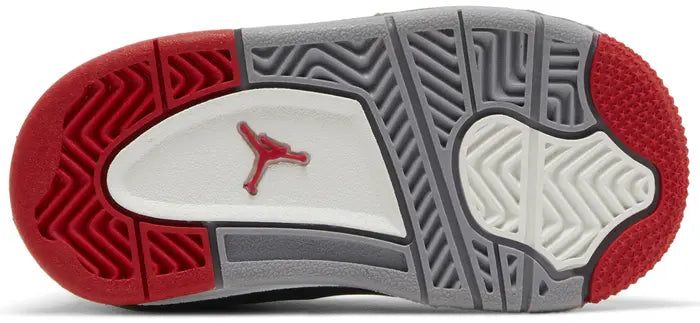 Nike Toddlers Air Jordan 4 Retro Sneakers - 'Bred Reimagined'