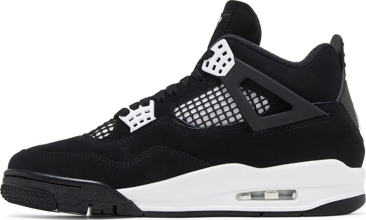 Nike Mens Air Jordan 4 Retro Sneakers - 'White Thunder'