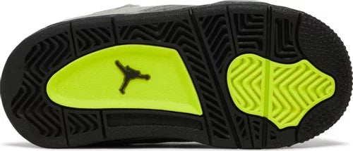 Nike Toddlers Air Jordan 4 Retro SE Sneakers - 'Neon 95'