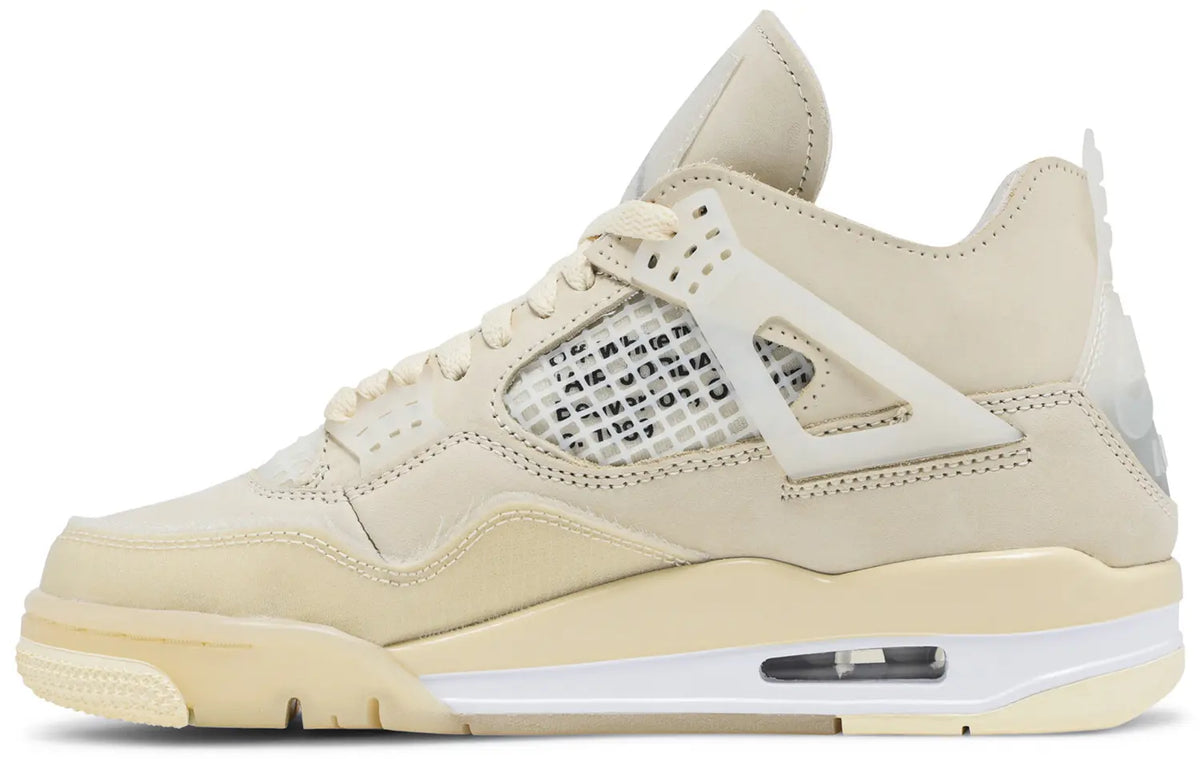 Off-White x Wmns Air Jordan 4 Retro SP 'Sail'
