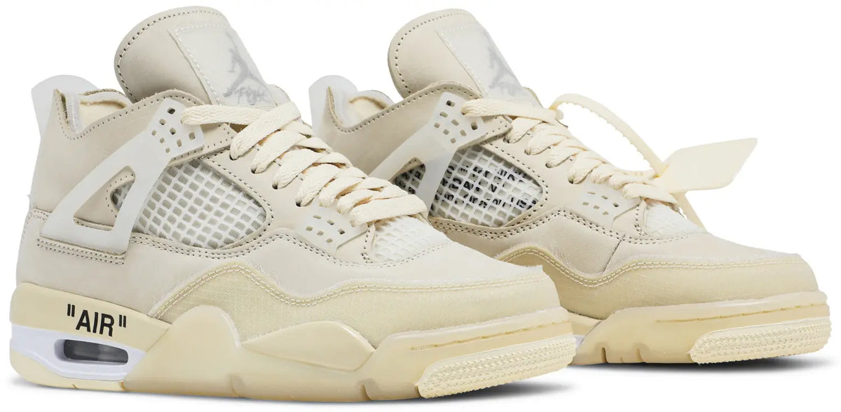 Off-White x Wmns Air Jordan 4 Retro SP 'Sail'