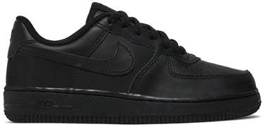 Nike Pre School Kids Air Force 1 LE Sneakers - 'Triple Black'