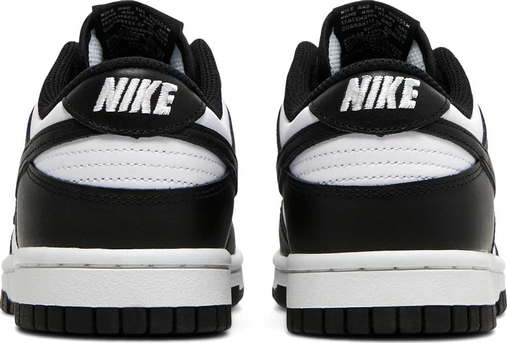 Nike Womens Dunk Low Sneakers - 'Black White'