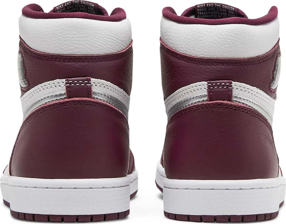 Nike Mens Air Jordan 1 Retro High OG Sneakers - 'Bordeaux'