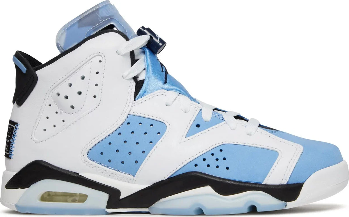 Nike Grade School Womens Air Jordan 6 Retro Sneakers - 'UNC Home'