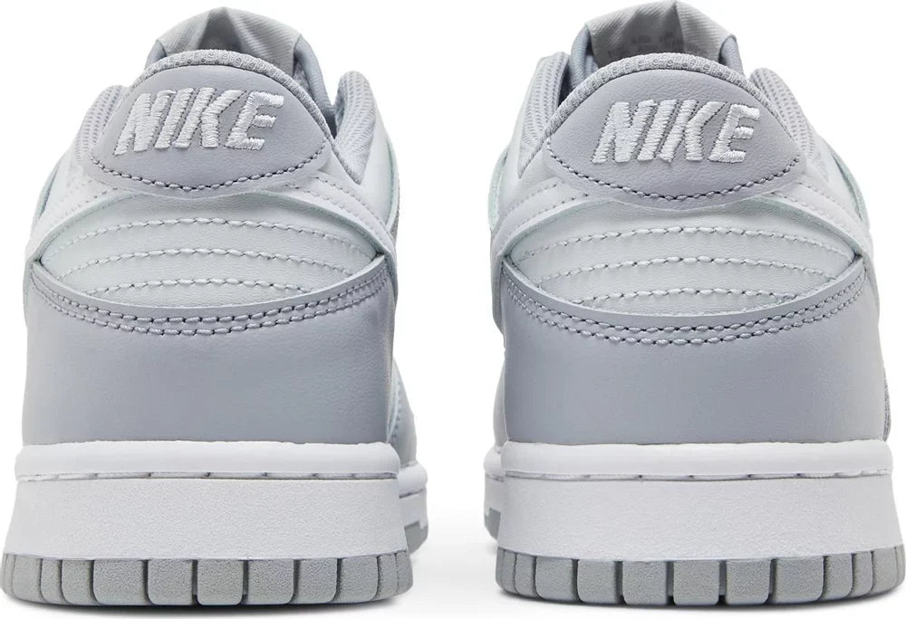 Nike Grade School Womens Dunk Low Sneakers - 'Pure Platinum Wolf Grey'