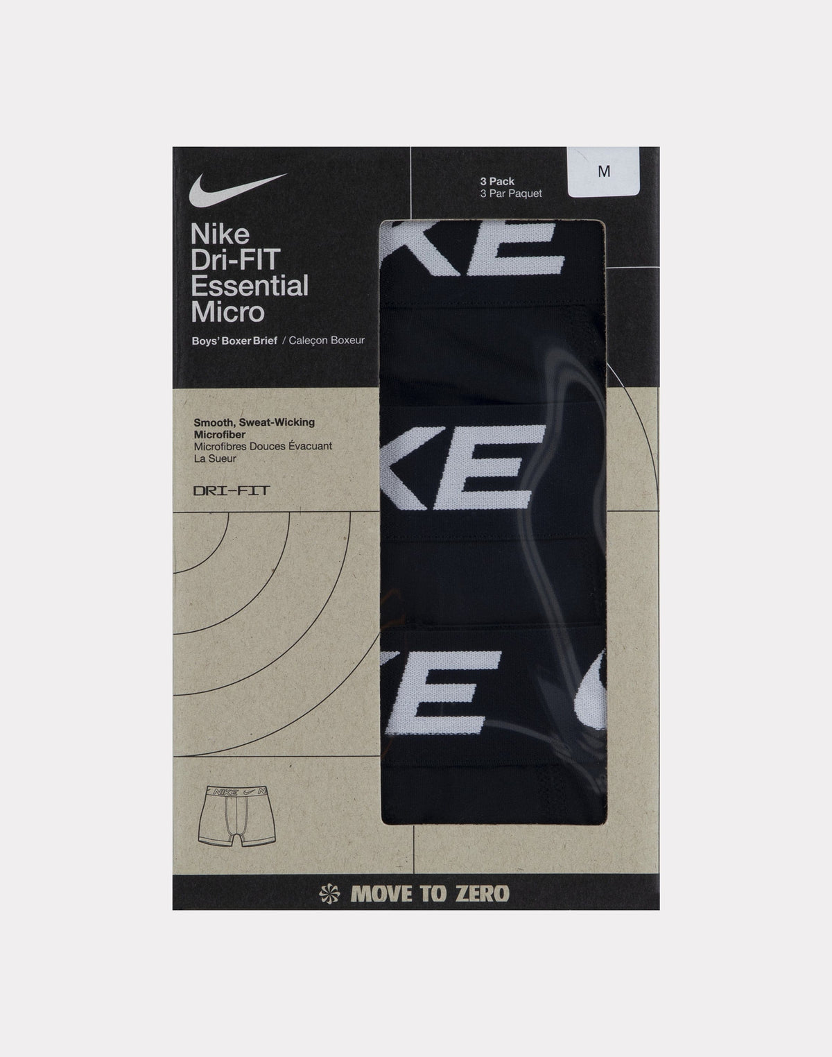 Nike Youth Essential Dri-Fit Micro Boxer Briefs