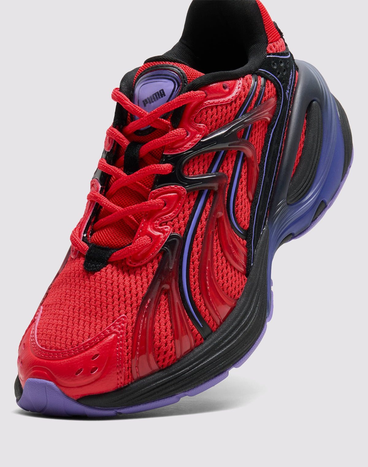 Puma Inverse Chrome "Red/Dark Amethyst" Grade School Kids'