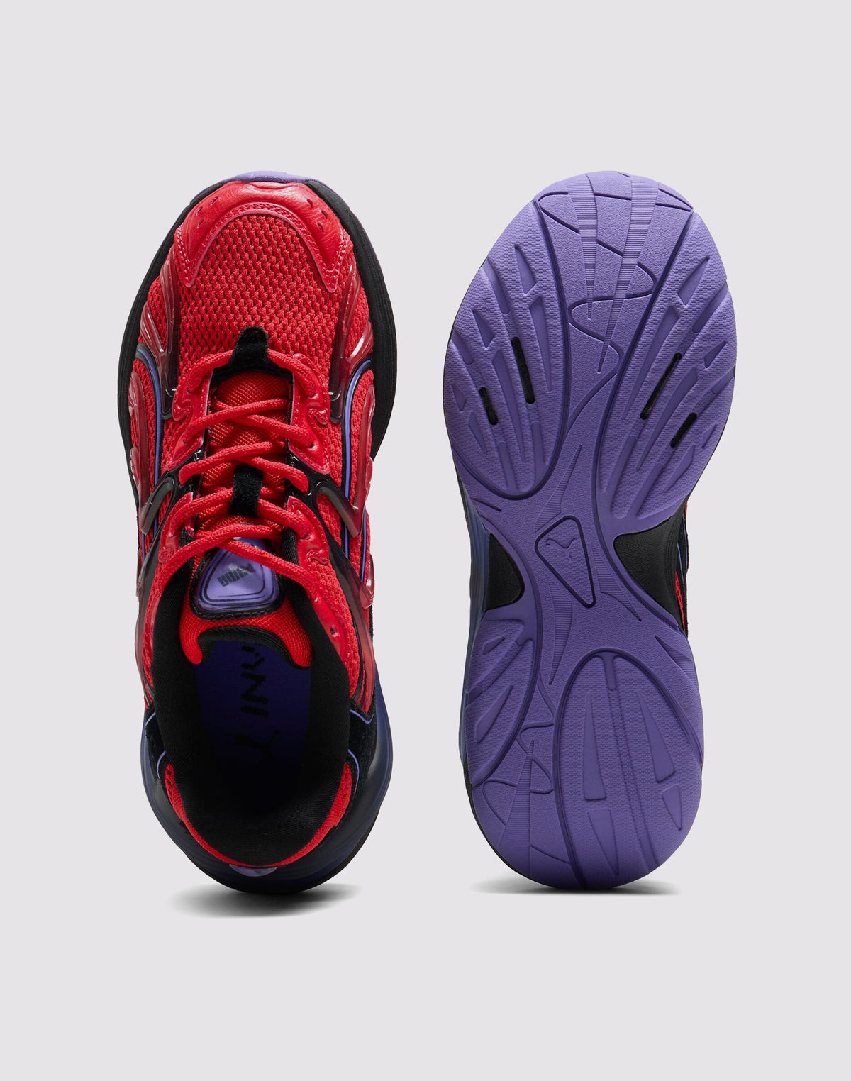 Puma Inverse Chrome "Red/Dark Amethyst" Grade School Kids'