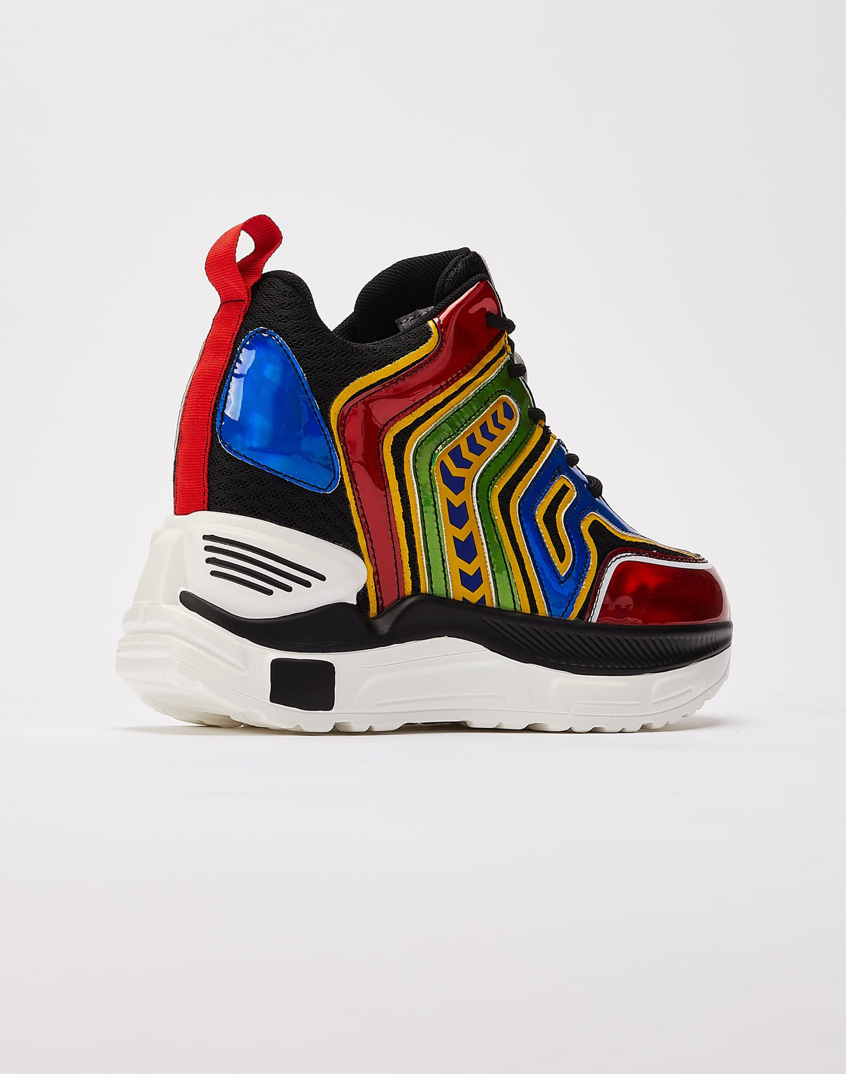 Anthony Wang Raisinis Print Wedge Multi