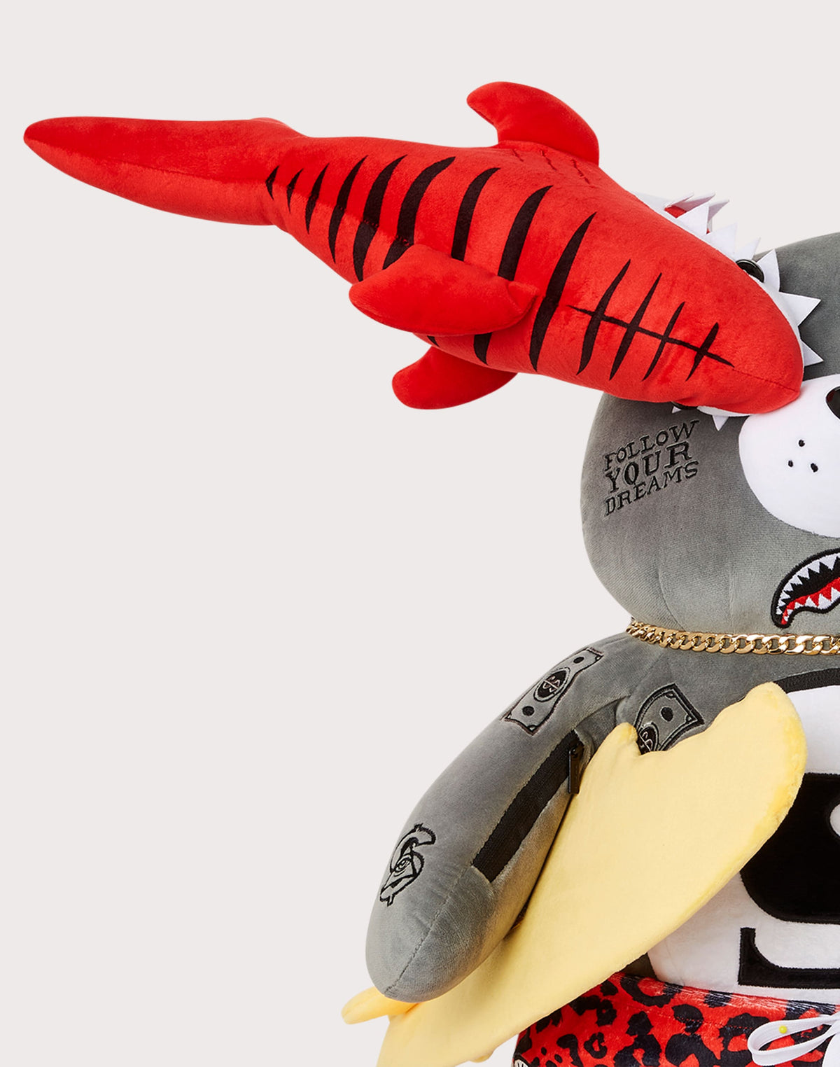 Sprayground Shark Bite Bear Backpack