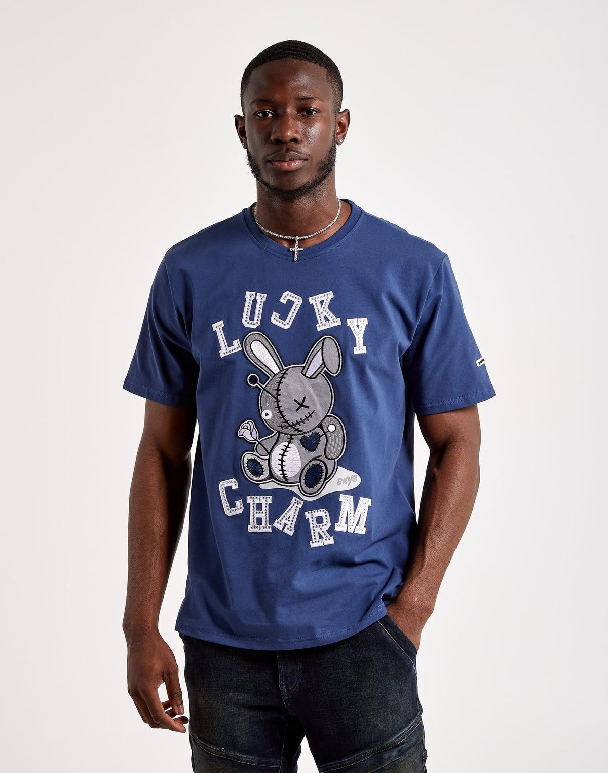 BKYS Lucky Charm Rhinestone Tee