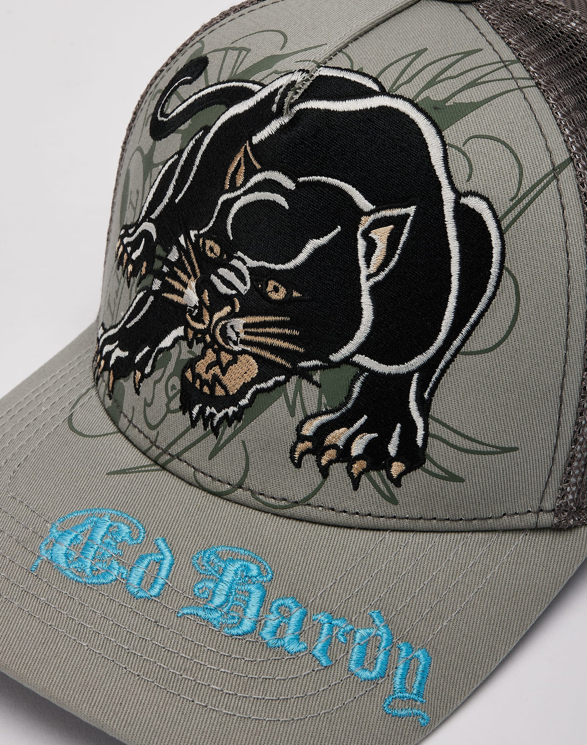 Ed Hardy Crouching Panther Trucker Hat