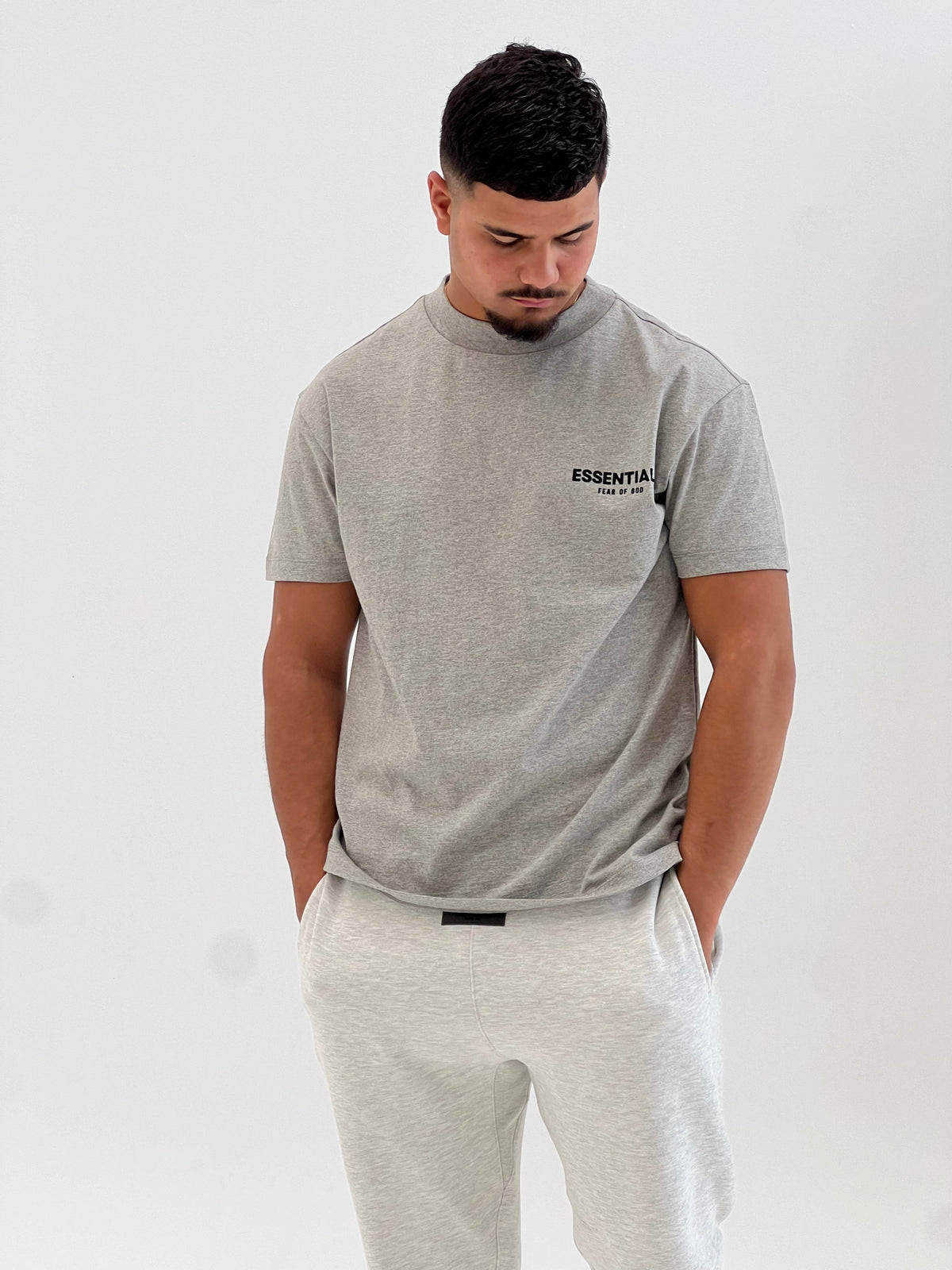 Fear of God Essentials Tee 'Dark Oatmeal'