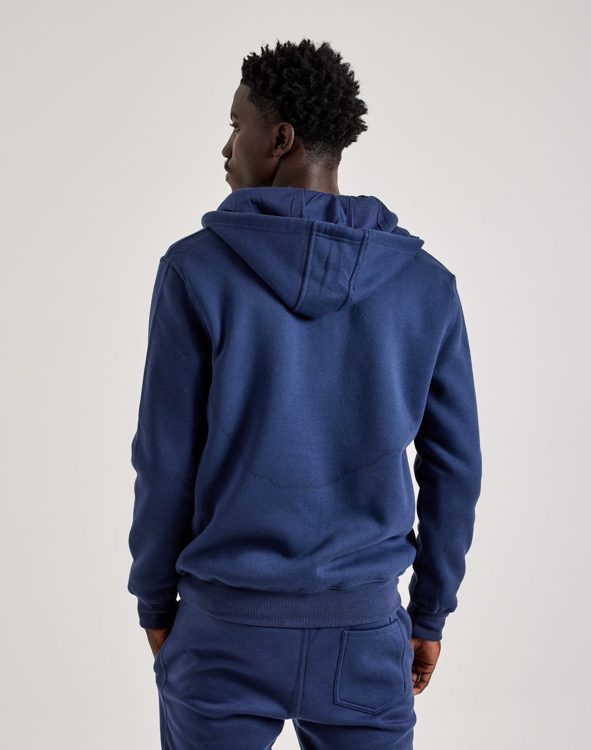 DH Essentials Basic Full-Zip Fleece Hoodie