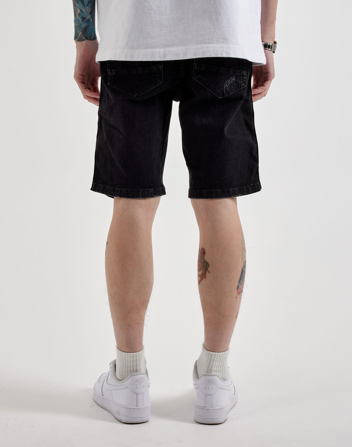 Kilogram Rhinestone Denim Shorts