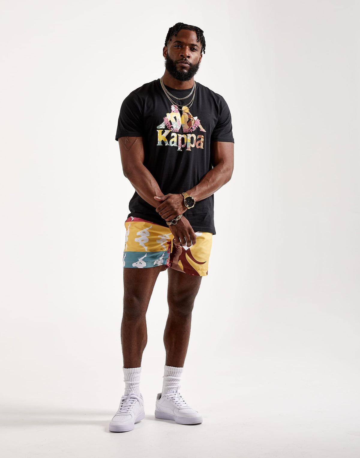 Kappa Authentic Graphik Tropical Shorts
