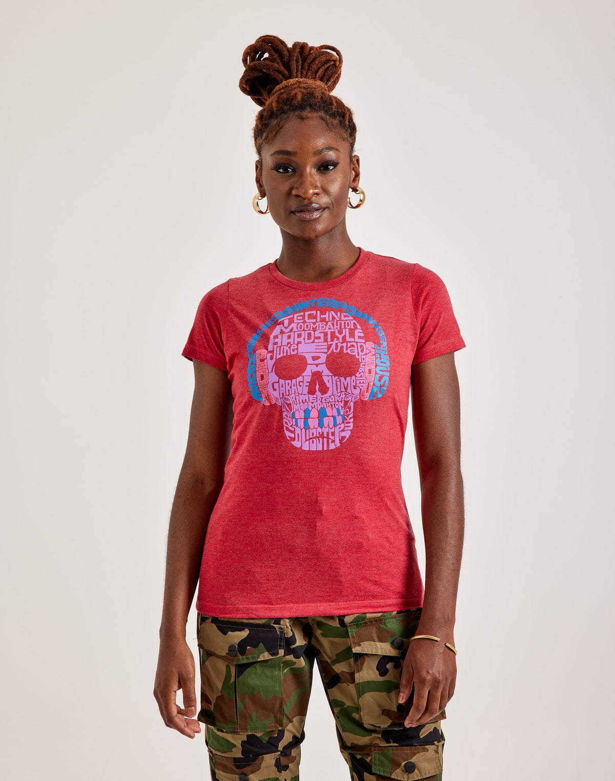 LA Pop Art Word Art EDM Tee