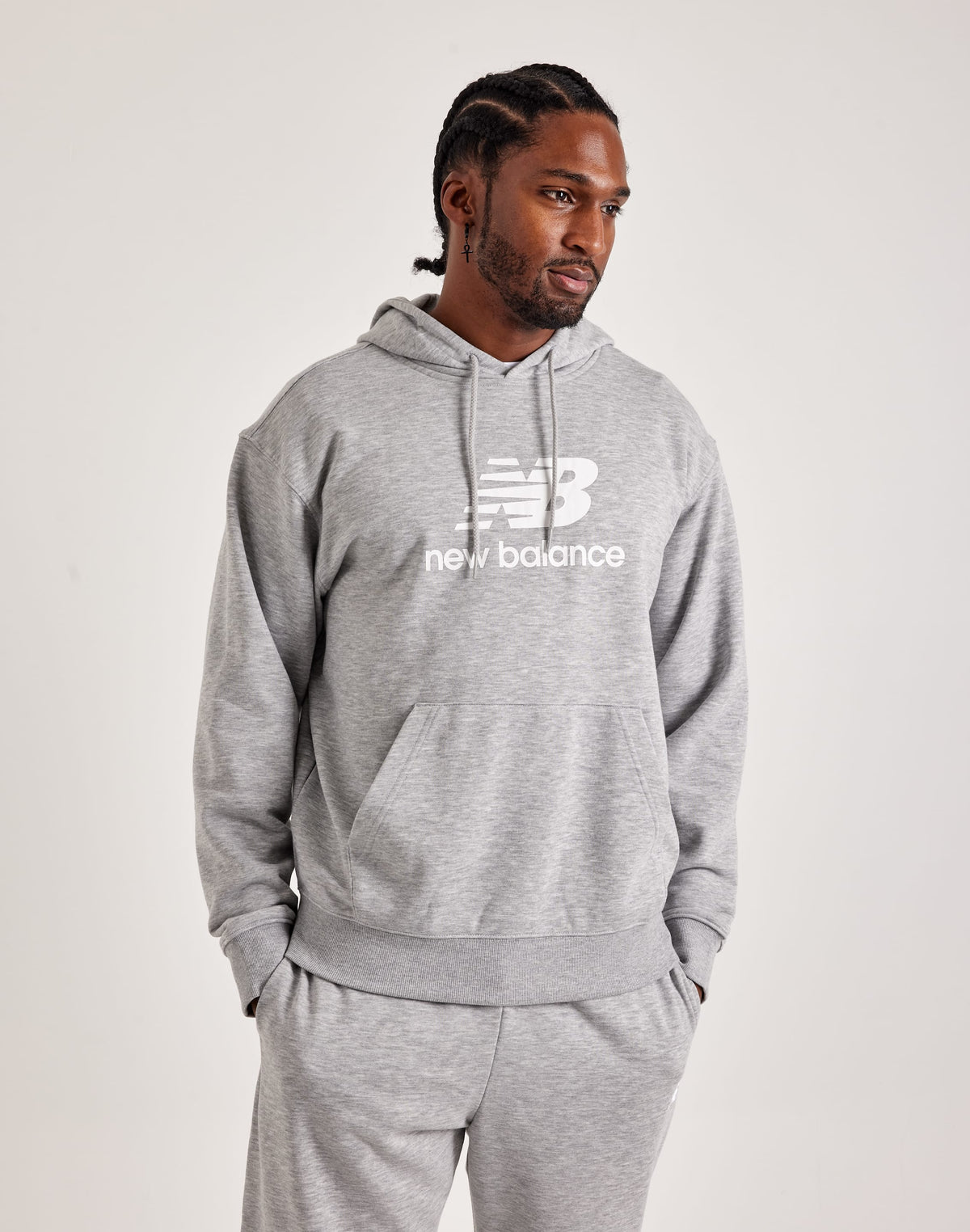 New Balance Sport Essentials French Terry Logo Hoodie