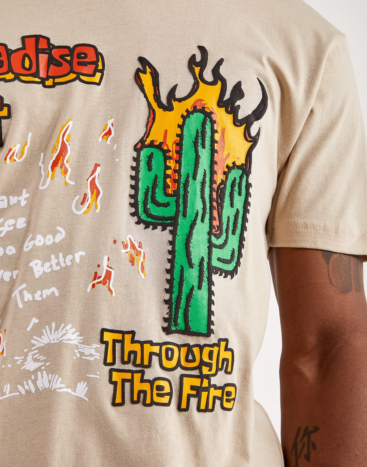 Paradise Lost Cactus Flame Tee
