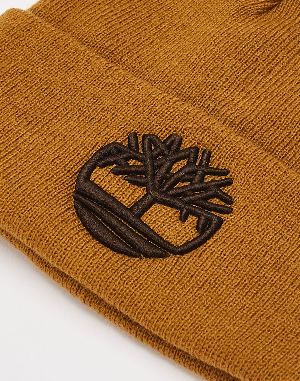 Timberland Logo Cuff Knit Beanie