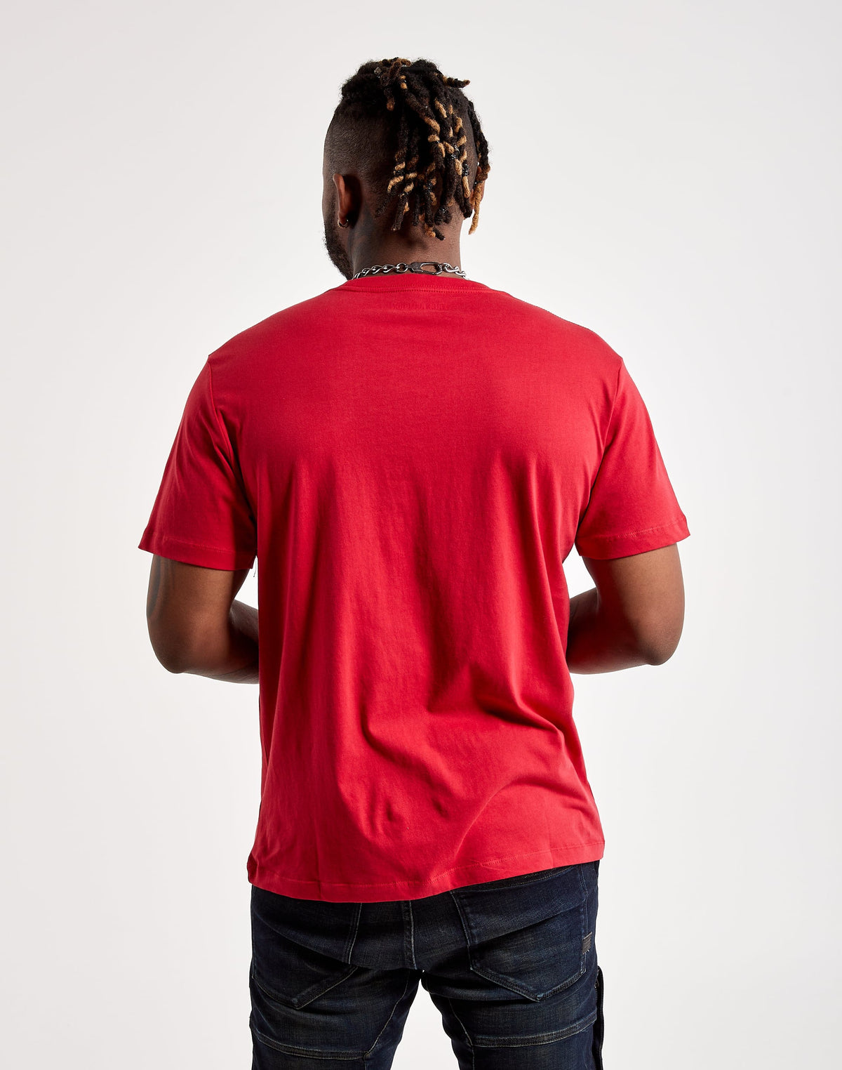 True Religion Arched Logo Jet Crystal Tee