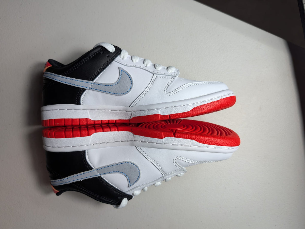 EX-DISPLAY - Nike Grade School Womens Dunk Low Sneakers - 'Spider-Man'