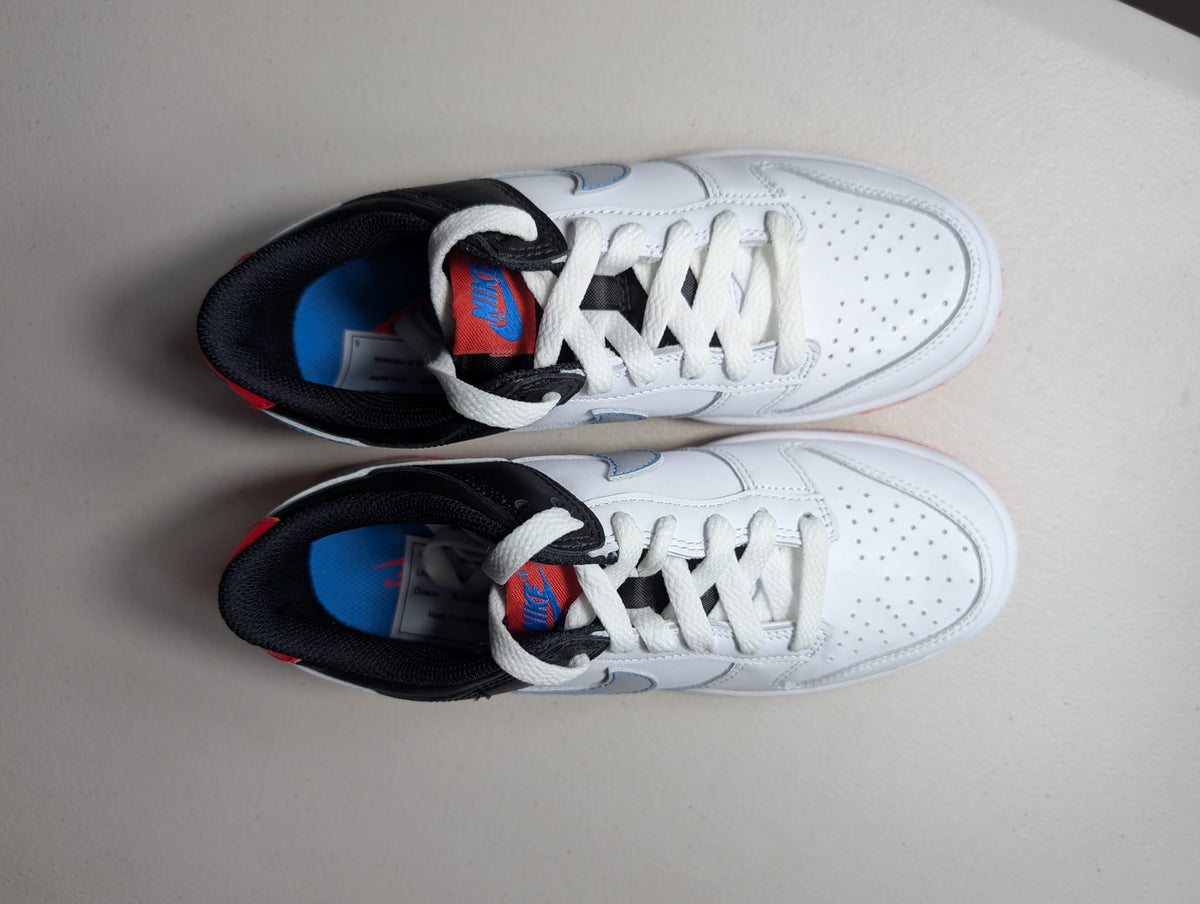EX-DISPLAY - Nike Grade School Womens Dunk Low Sneakers - 'Spider-Man'