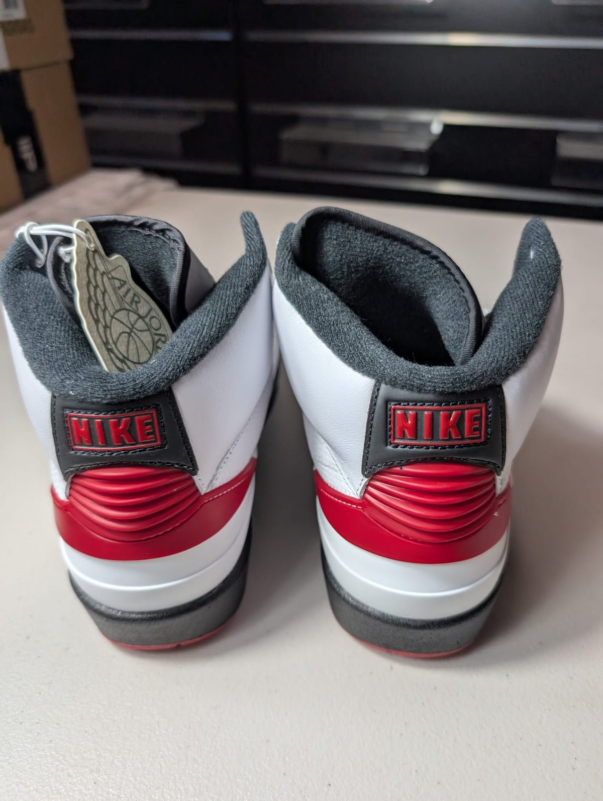 EX-DISPLAY - Nike Womens Air Jordan 2 Retro Sneakers - 'Chicago' 2022