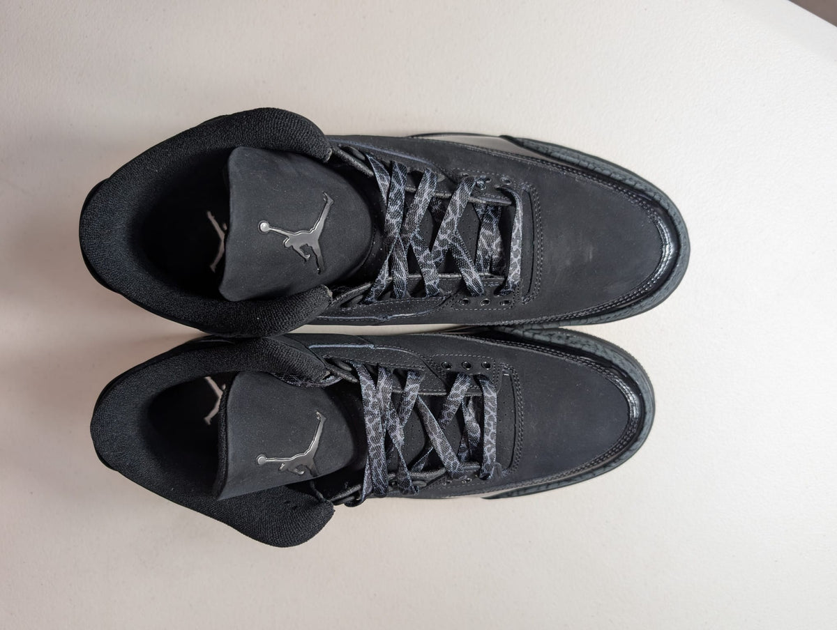 EX-DISPLAY - Nike Mens Air Jordan 3 Retro 'Black Cat' 2025
