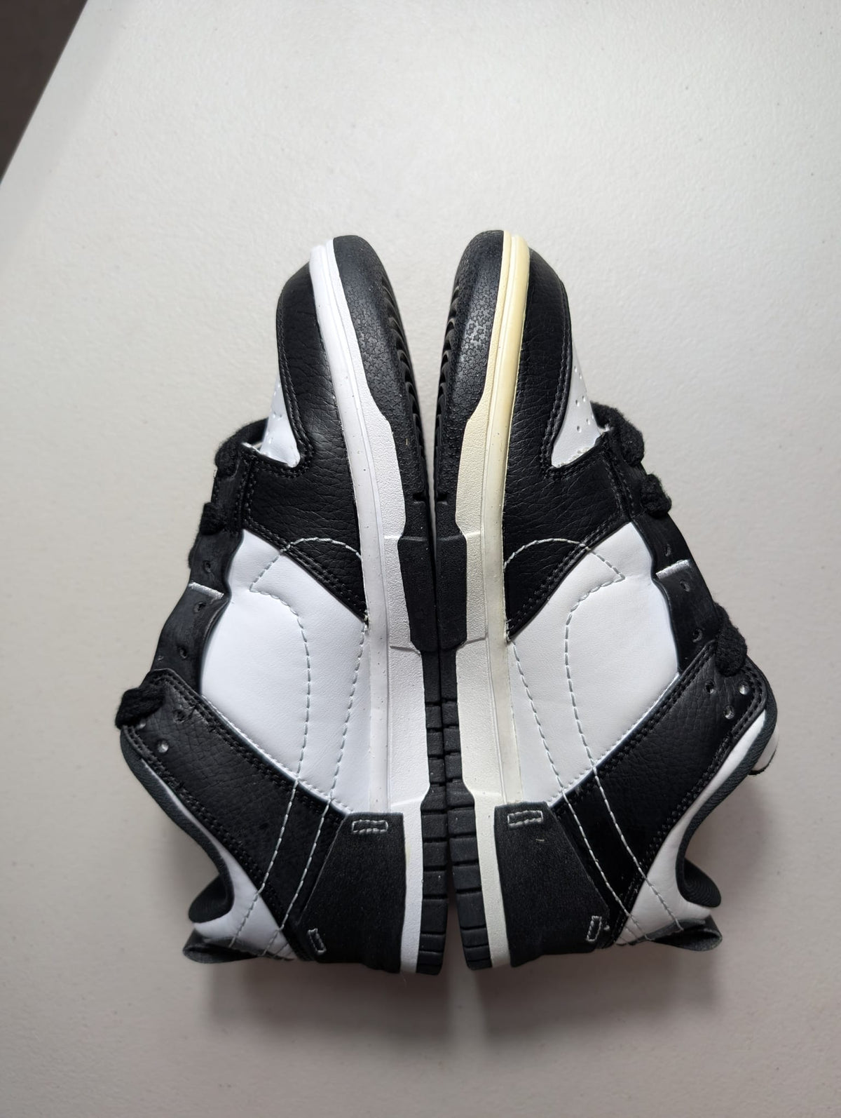 EX-DISPLAY - Nike Womens Dunk Low Disrupt 2 Sneakers - 'Panda'