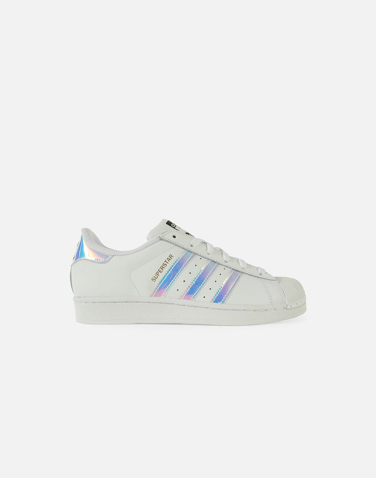 Adidas SUPERSTAR WHITE/METALLIC 4-7