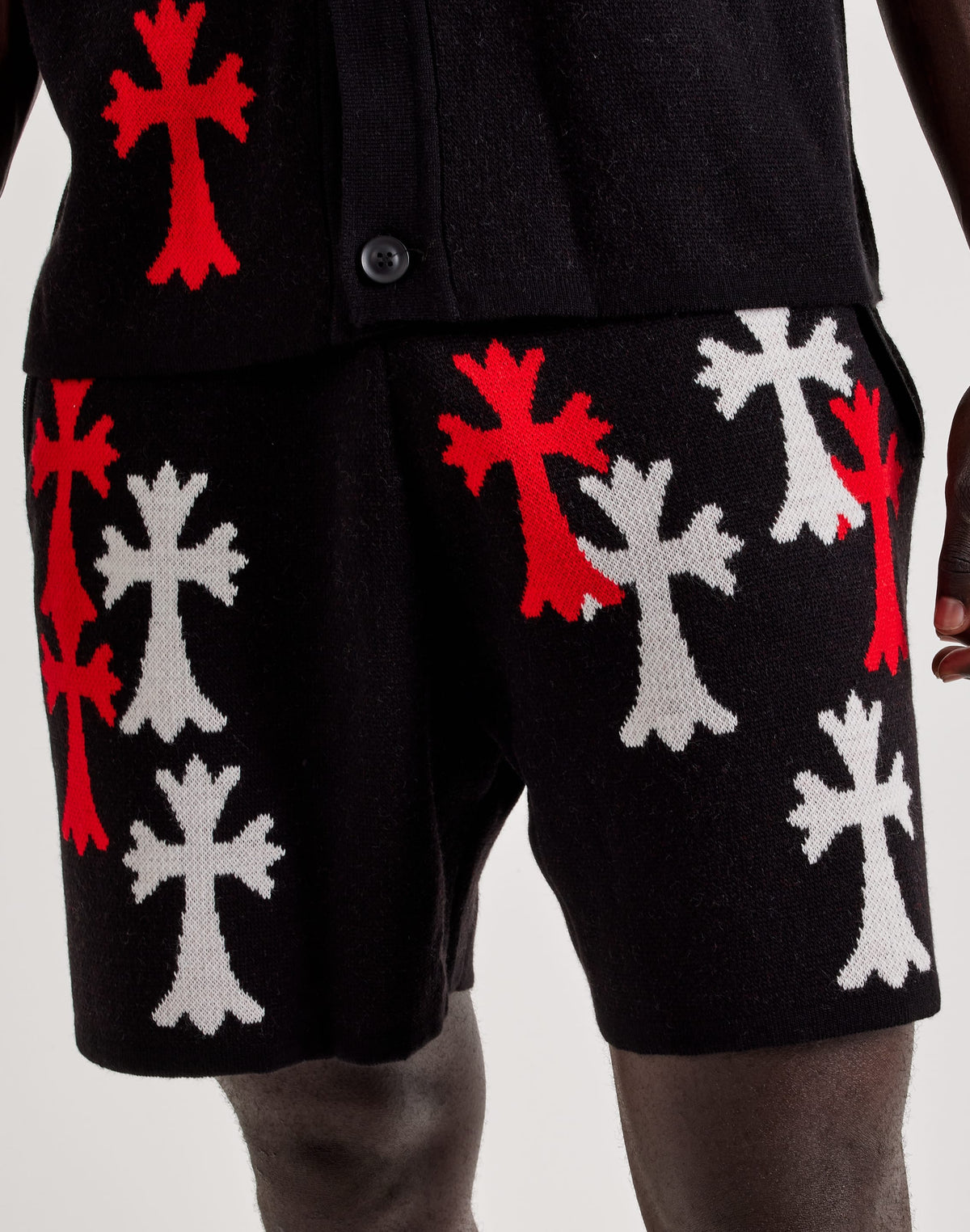Chapter By Kohli Cross Knit Shorts