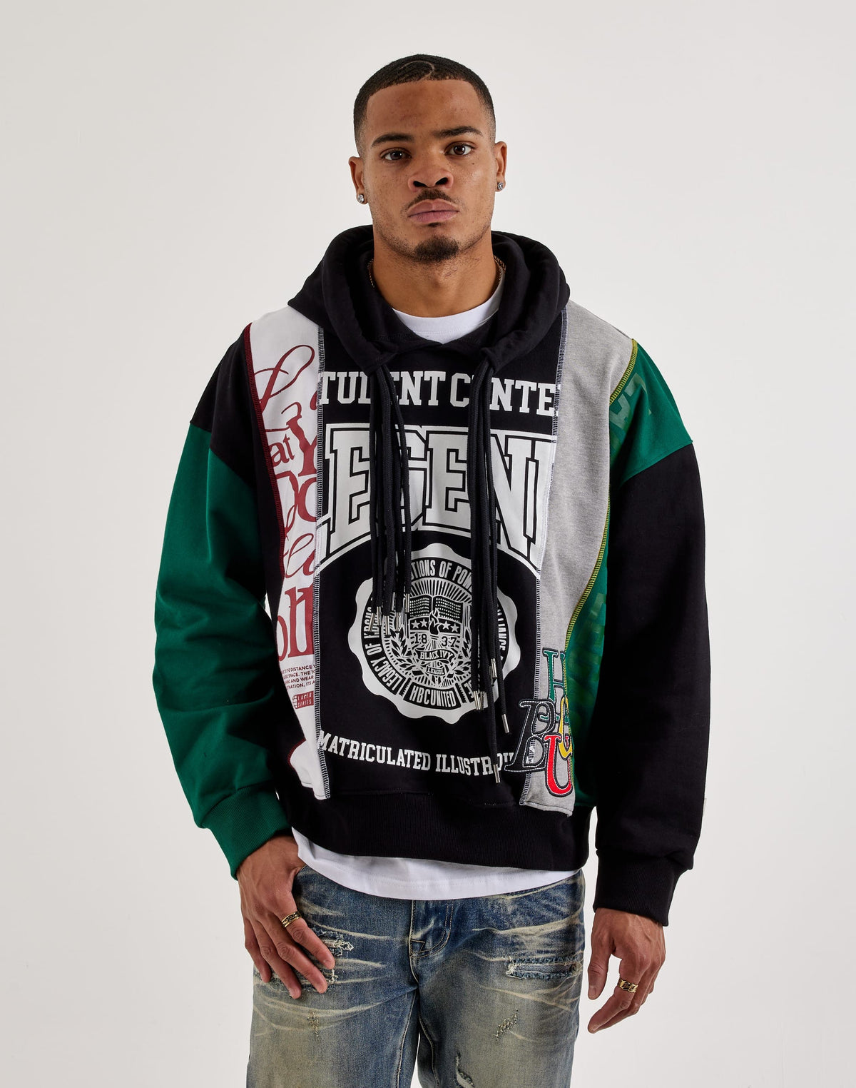 For The Fan HBCU Legend Pullover Fleece Hoodie