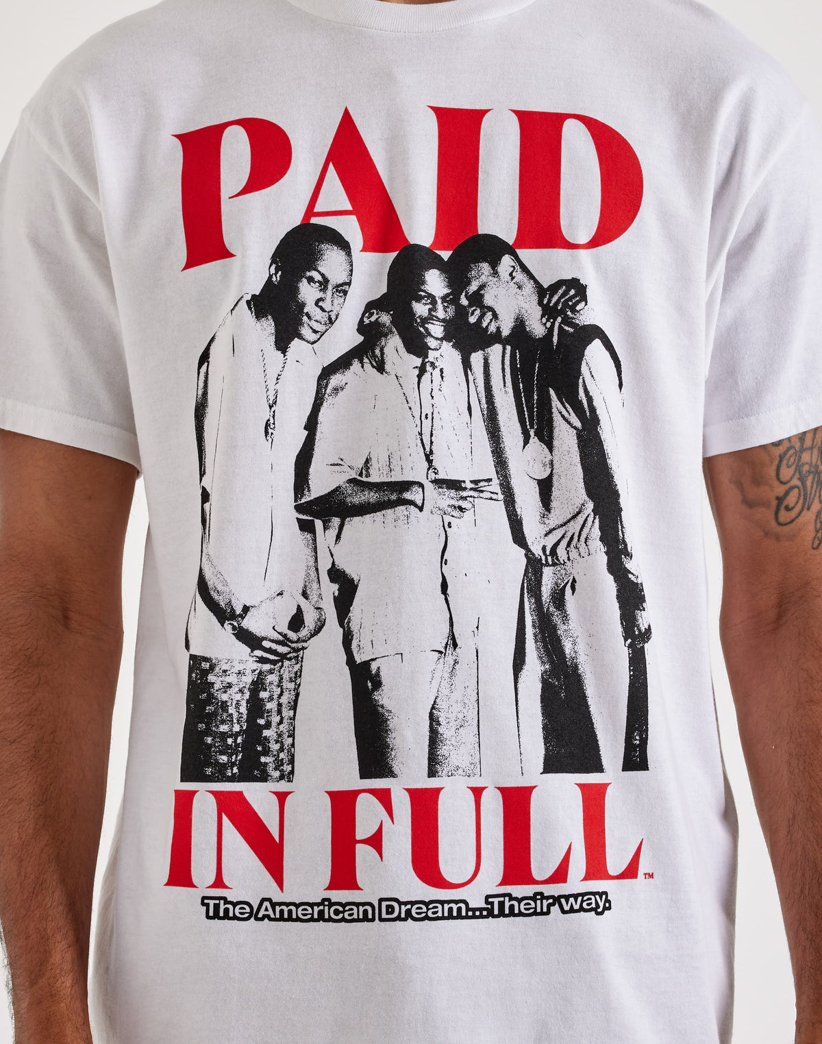 Goodie Two Sleeves Paid in Full Graphic T-Shirt