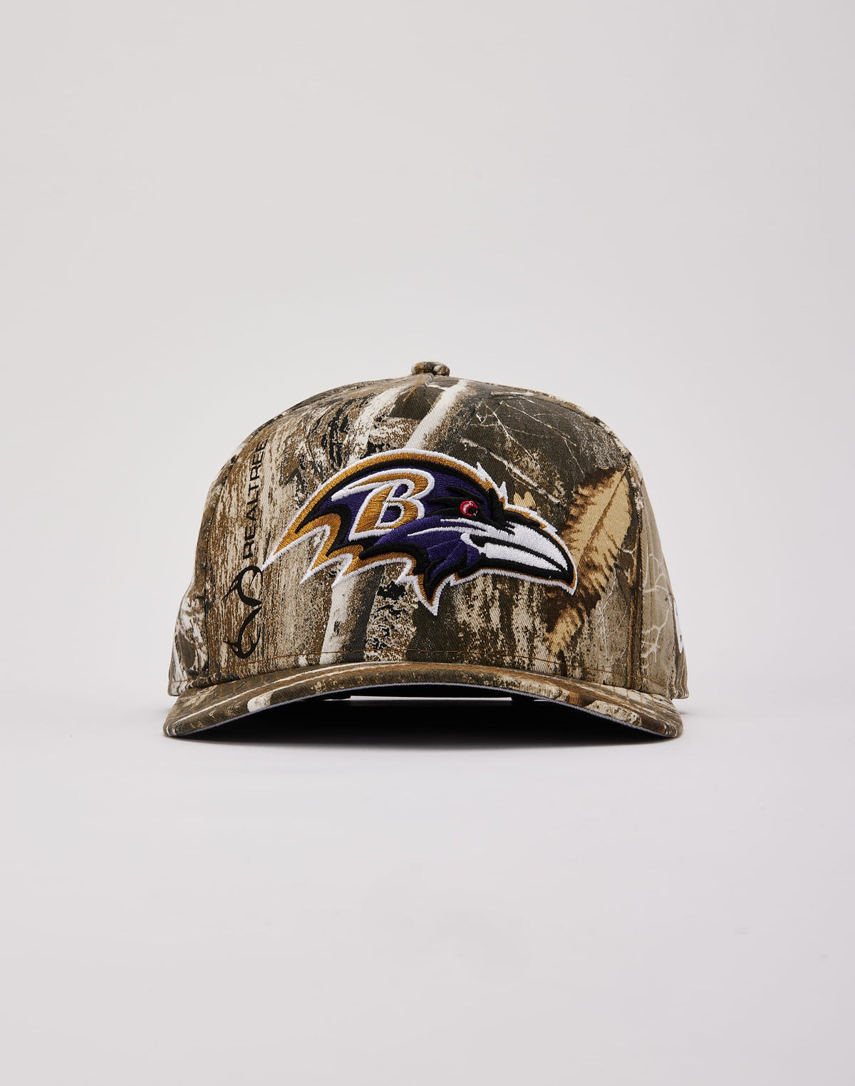 New Era NFL Baltimore Ravens Camo 9Fifty A-Frame Snapback Hat