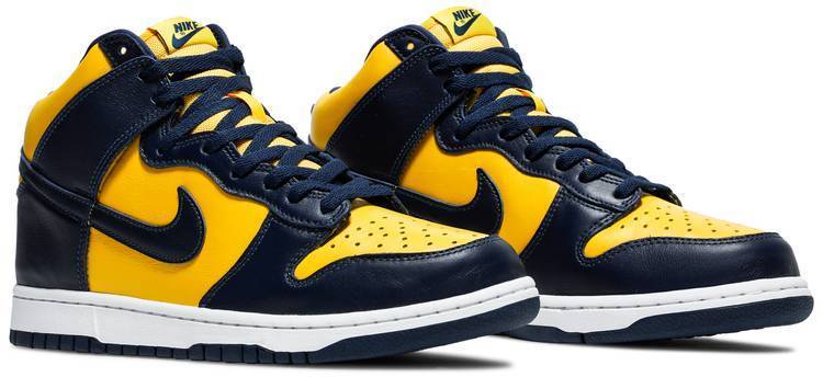 Nike Mens Dunk High SP Sneakers - 'Michigan' 2020