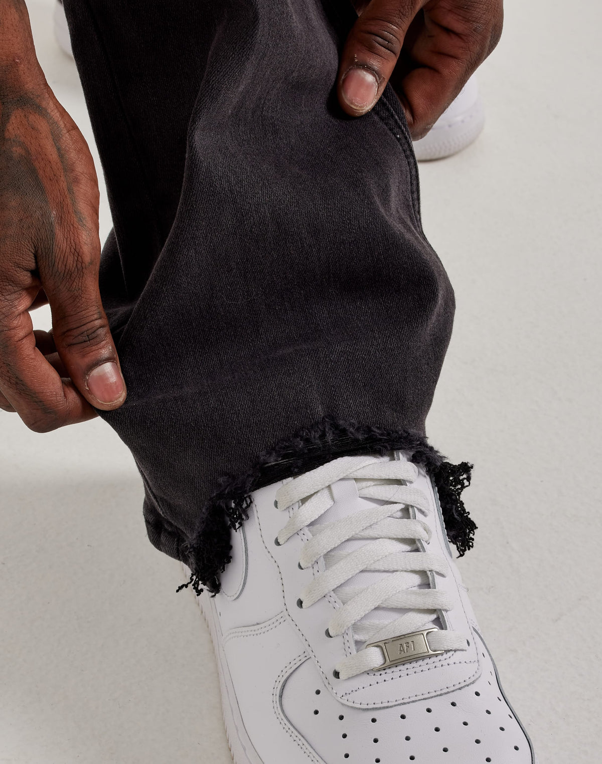 Serenede Nickel Stacked Flare Jeans
