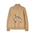 2025SS Goose Intarsia Sweater