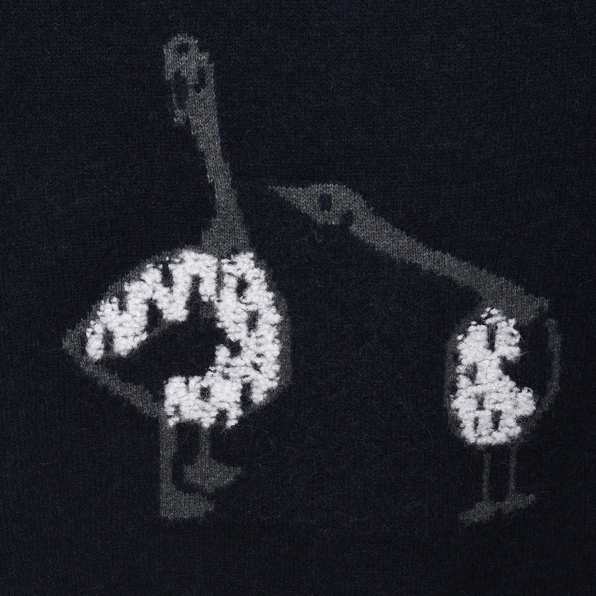 Thom Browne Duck Jacquard Sweater Jacket